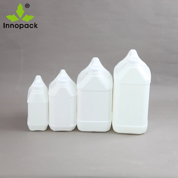 1.2-12.5L Capacity Square HDPE Plastic Bottle