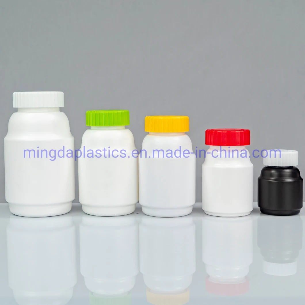 CRC Cap High Density Oxygen Resistance Food Grade HDPE Irregular Round Bottle