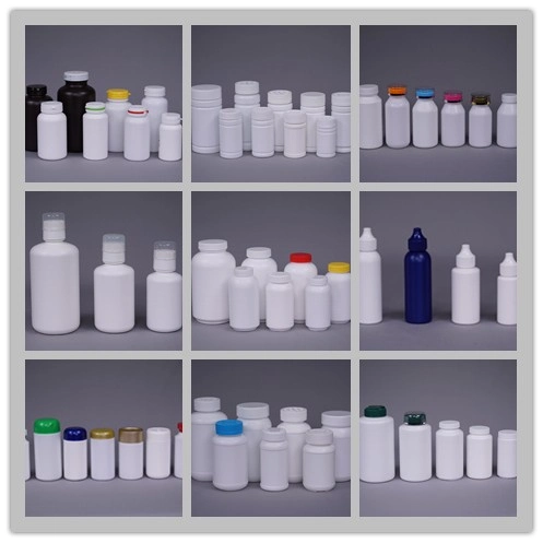 Pet/HDPE Round Plastic Bottle Medicine Tablet Health Care Products Container/Jar