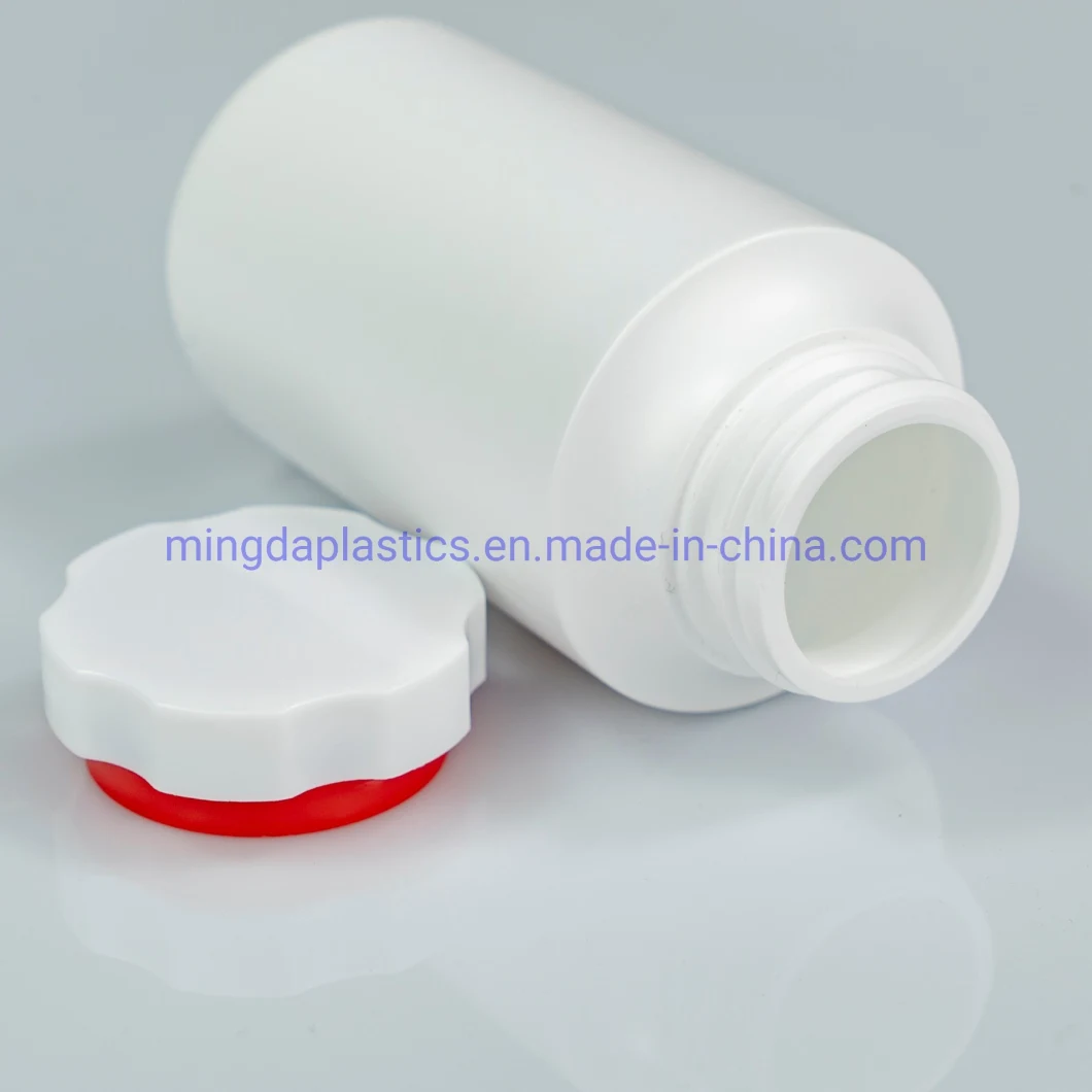 HDPE 250ml Cylindrical Plastic Bottle (MD-703)