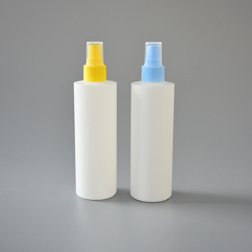 HDPE Matte White Round Empty Fine Mist Spray Bottle