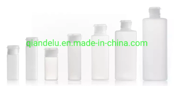 100ml 250ml 300ml 500ml 600ml 700ml Custom Logo Square HDPE Cosmetic Packing Plastic Shampoo Bottles with Press Lotion Pump Cap