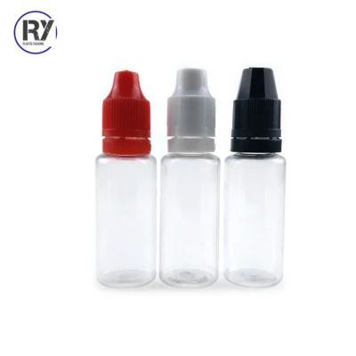 カスタマイズされたラベルLDPE 3ml 5ml 10ml 15ml 20ml 30ml 35ml 60mlのチップ付きプラスチックスポイトボトル