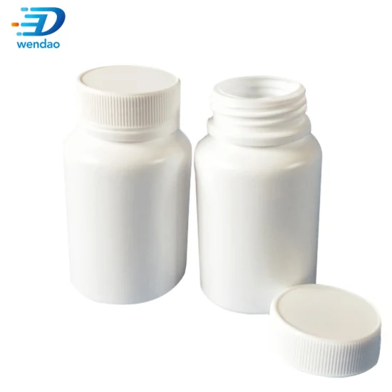 60ml OEM PE 丸薬正方形 HDPE プラスチック化学薬品ボトル